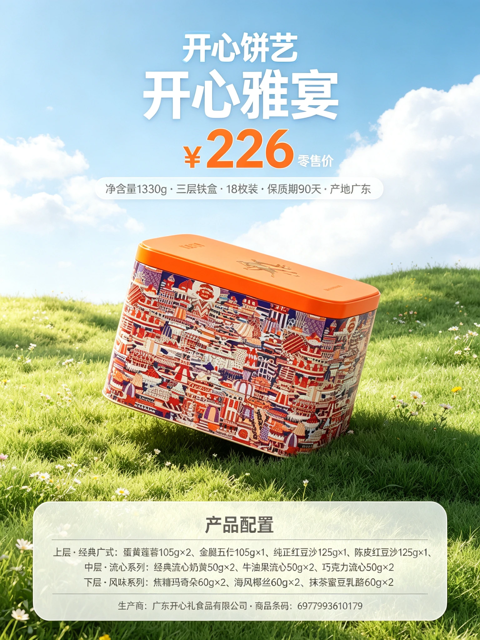 开心饼艺开心雅宴 效果图