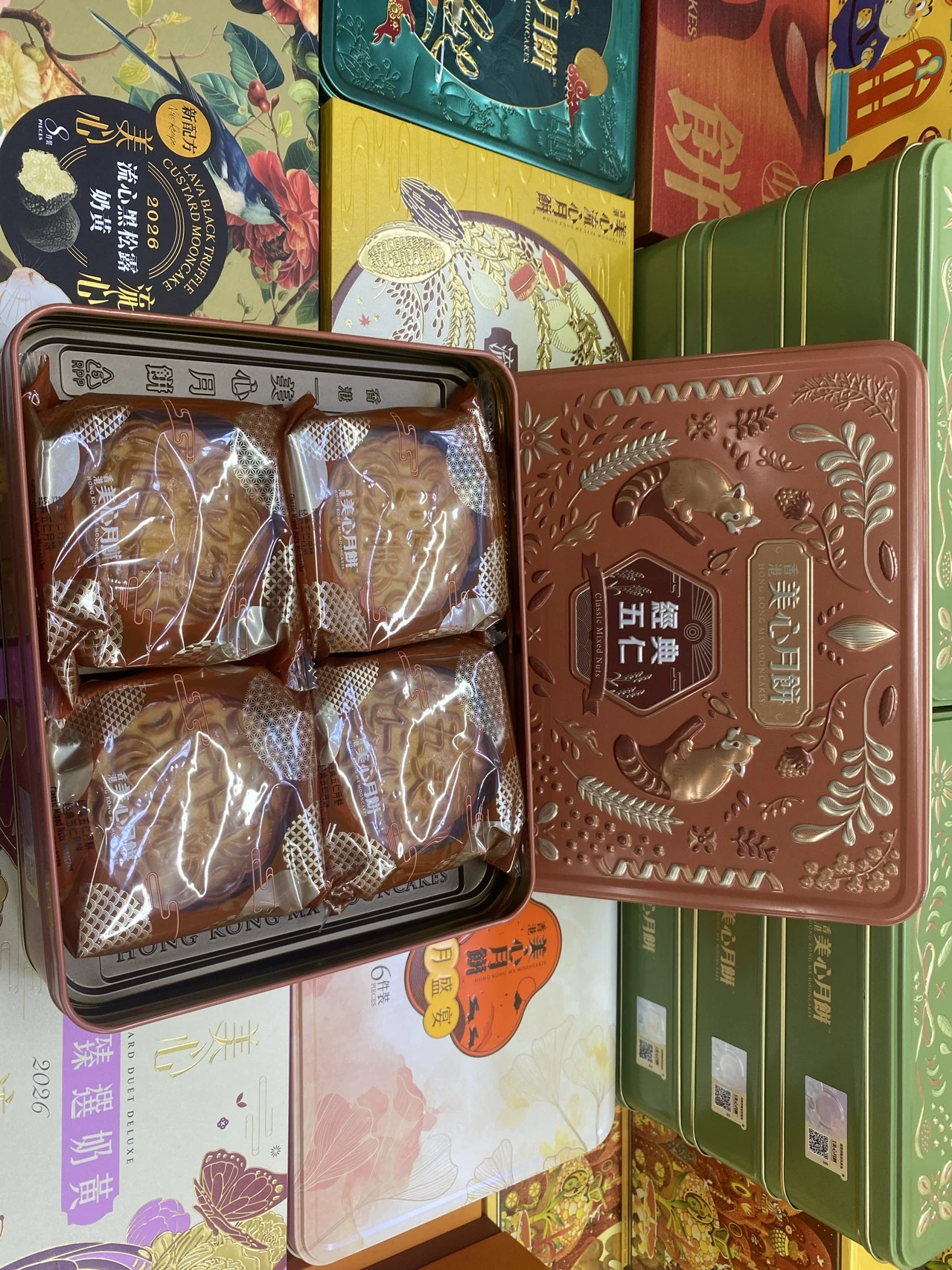 香港美心经典五仁 实拍图