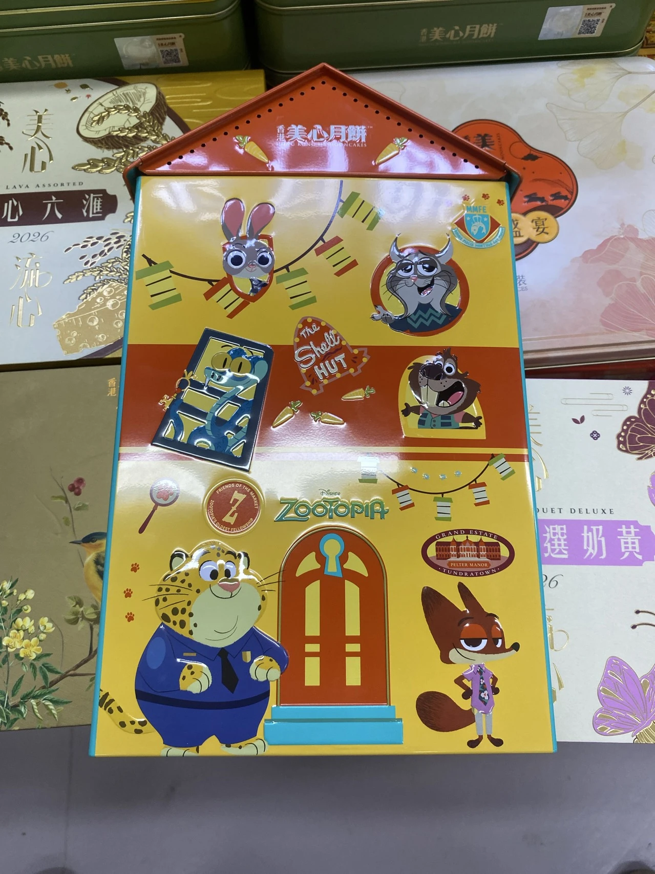 香港美心卡通疯狂动物城 实拍图