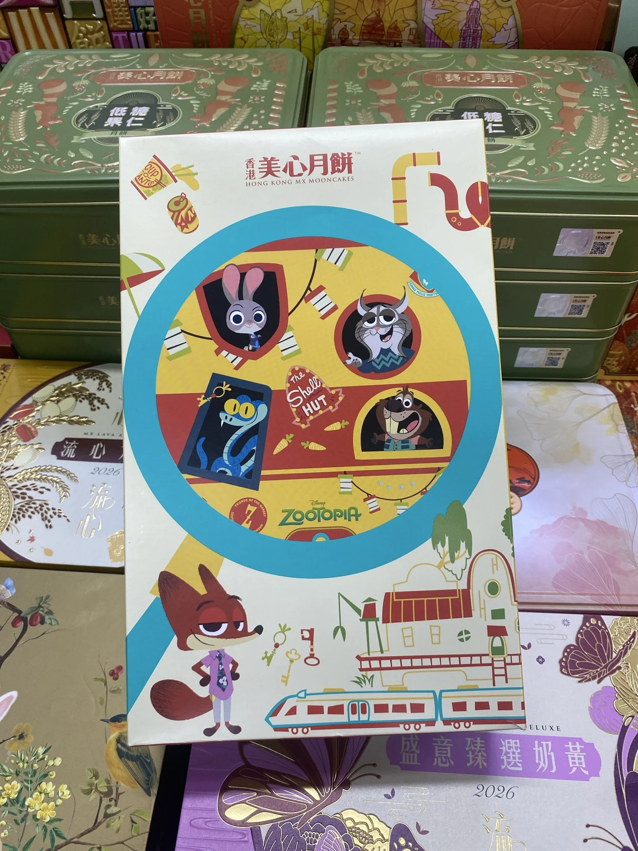 香港美心卡通疯狂动物城 实拍图